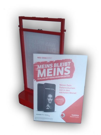 Acryltasche  für Gehwegreiter