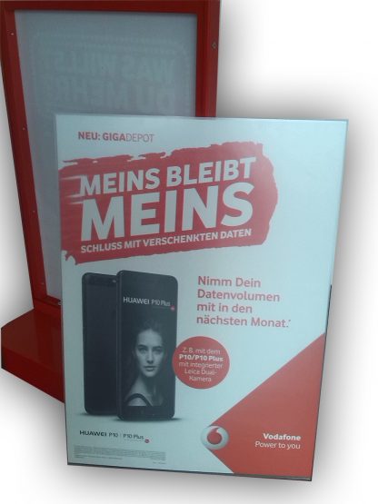 Acryltasche  für Gehwegreiter – Bild 2