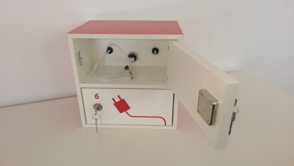 f-Box Rechts für Ladestation 250x170x250mm(BxTxH), für 2 Handys – Bild 3